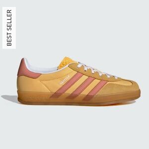 ADIDAS ORIGINALS
Gazelle Indoor leather and suede-trimmed nylon sneakers